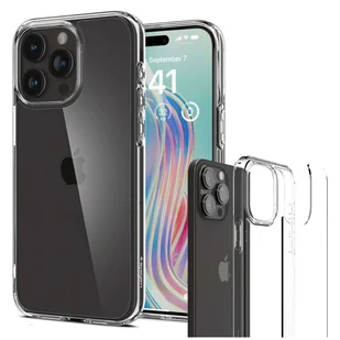 Etui do iPhone 15 Pro Spigen Ultra Hybrid Case obudowa plecki Crystal Clear - Etui i futerały do telefonów - miniaturka - grafika 15