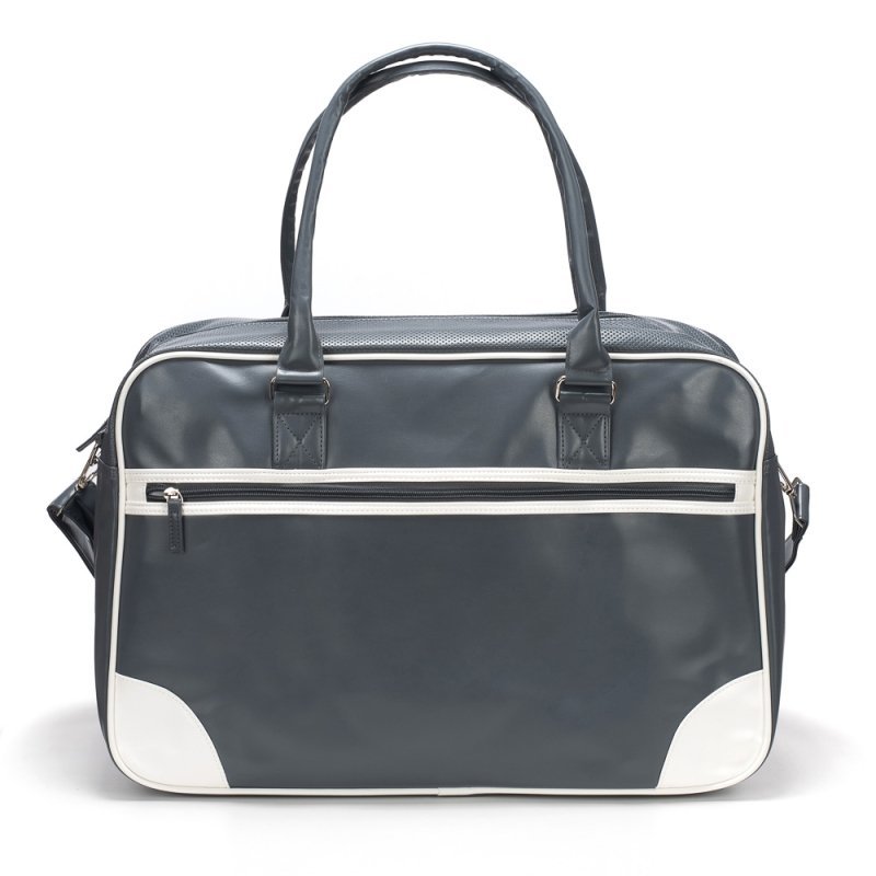 Torba Sportowa Podróżna Unisex Uniwersalna Ze Skóry Ekologicznej Wygodna Stylowa Modna Pojemna Halfar Dark Grey 1807531 Uniwersal