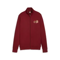 Kurtki i kamizelki sportowe damskie - Damska kurtka dresowa ESS+ CLASS ACT PUMA Intense Red - miniaturka - grafika 1