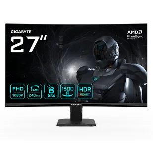 GIGABYTE GS27FC2 27" FHD LED Czarny - Monitory - miniaturka - grafika 1