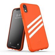Etui i futerały do telefonów - Adidas OR Moulded Case Suede iPhone Xr pomarańczowy/orange 33287 - miniaturka - grafika 1