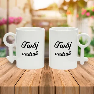 Zestaw kubków dla Niej i dla Niego z Twoim nadrukiem - Kubki - miniaturka - grafika 1