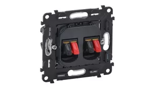 Legrand Gniazdo podwójne głośnikowe mechanizm VALENA ALLURE 753078 - Gniazdka elektryczne - miniaturka - grafika 1