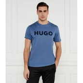 Koszulki męskie - HUGO T-shirt Dulivio | Regular Fit - miniaturka - grafika 1