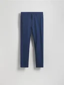Spodnie męskie - Reserved - Spodnie chino slim fit - granatowy - miniaturka - grafika 1