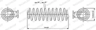 Sprężyny zawieszenia - Monroe Sprężyna zawieszenia SP3930 - miniaturka - grafika 1