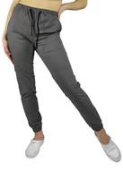 Odzież medyczna - Spodnie joggery medyczne FLEX szare elastyczne - premium XS - miniaturka - grafika 1