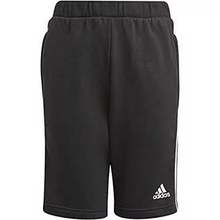 Spodnie i spodenki dla chłopców - Adidas szorty dziecięce Core 18, kolor: czarny/biały , rozmiar: 176 - grafika 1