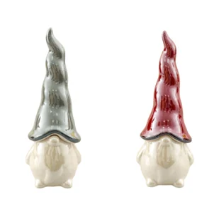 Figurka ceramiczna Skrzat 29 cm mix - Ozdoby bożonarodzeniowe - miniaturka - grafika 1