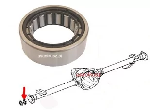 Łożysko koła tylnego Isuzu Hombre - Silnik - akcesoria - miniaturka - grafika 2