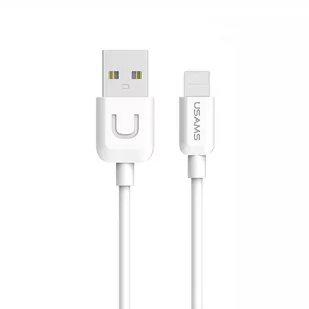 USAMS Kabel U-Turn lightning 1m biały/white 2A IPUSBXD02 (US-SJ097) - Kable USB - miniaturka - grafika 1
