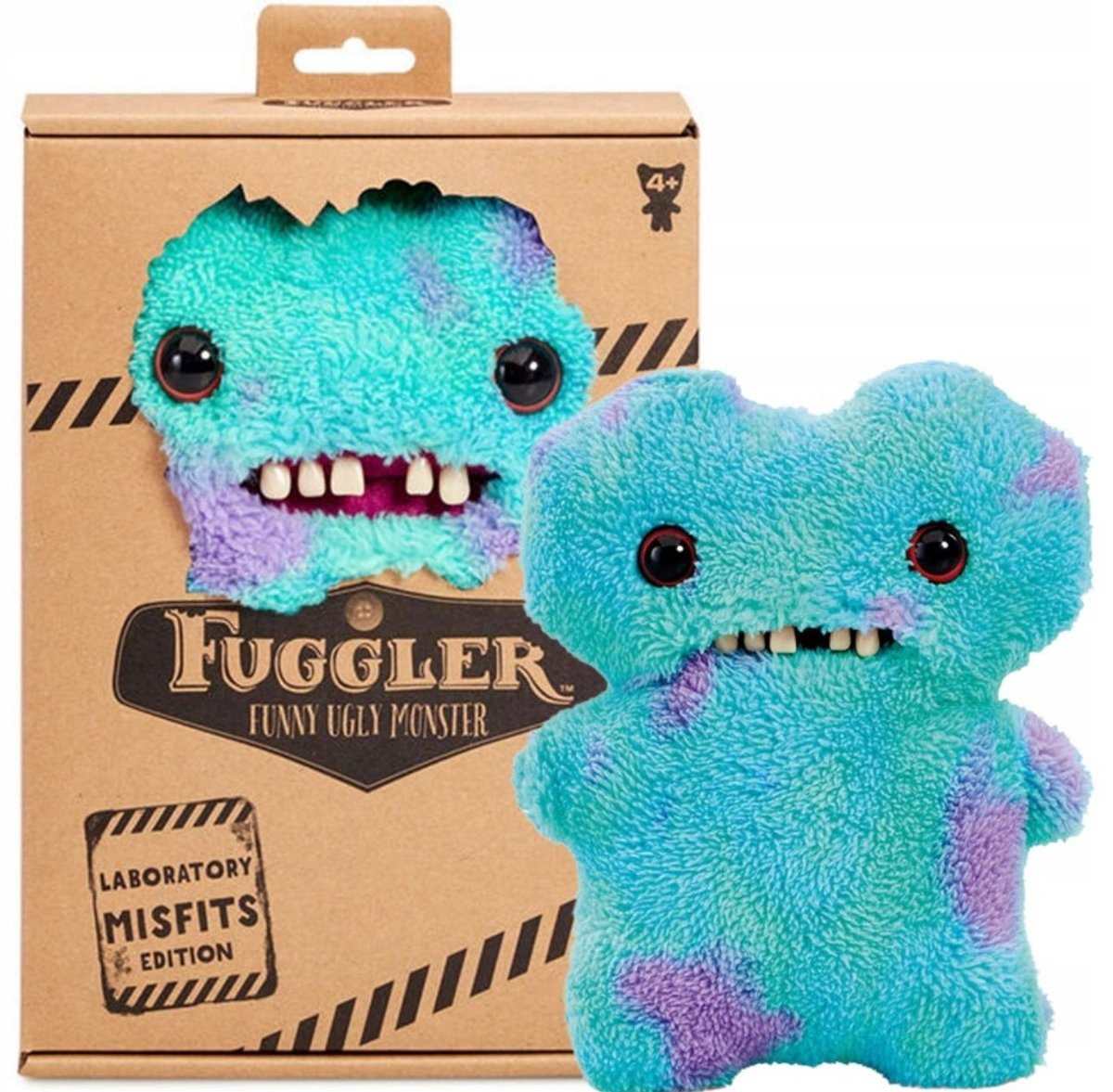 FUGGLER GAPTOOTH MCGOO BLUE MASKOTKA PLUSZAK FIGURKA LABORATORY MISFITS