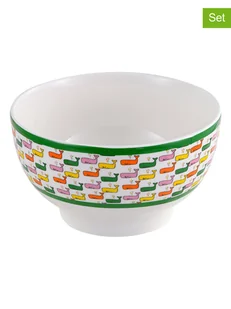 Benetton Kolorowe miski (2 szt.) - 600 ml - Sztućce dla dzieci - miniaturka - grafika 1