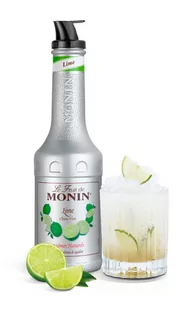 Monin Puree LIME 1 L Limonka 5654-uniw - Syropy i koncentraty owocowe - miniaturka - grafika 1