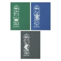 Herlitz Zeszyt A5/32K kratka Eco PP Ocean colors (10szt) - Zeszyty szkolne - miniaturka - grafika 1