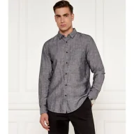 Koszule męskie - Calvin Klein Lniana koszula Slim Fit - miniaturka - grafika 1