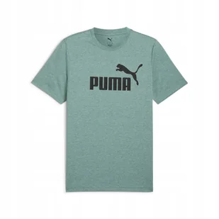 PUMA KOSZULKA ESS NO.1 LOGO HEATHER 68255130 r L - Koszulki męskie - miniaturka - grafika 1