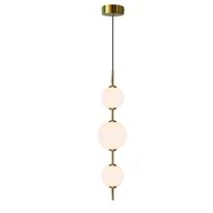 Lampy sufitowe - Dorado 3 pionowa złota - miniaturka - grafika 1