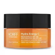 Kremy do twarzy - Korff Hydra Energy C, krem do twarzy z Hydroplus Complex, formuła nawilżająca z kwasem hialuronowym do skóry normalnej i mieszanej, 50 ml - miniaturka - grafika 1