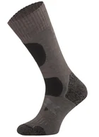 Skarpetki męskie - Classic BLACK PEAK Wełna Merino Wytrzymałe, trekkingowe i na co dzień, wersja grubsza - Volcanic Ash 43-46 - miniaturka - grafika 1