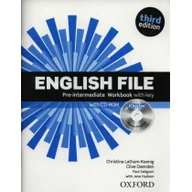 Podręczniki dla gimnazjum - Oxford English File 3Ed Pre-Inter WB + key iChecker - Christina Latham-Koenig, Oxenden Clive - miniaturka - grafika 1
