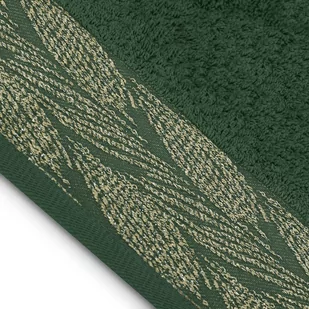 Ręcznik ALLIUM kolor butelkowa zieleń styl klasyczny 30x50+50x90+70x130 ameliahome - TOWEL/AH/ALLIUM/B.GR/SET30x50+50x90+70x130 - Ręczniki - miniaturka - grafika 2