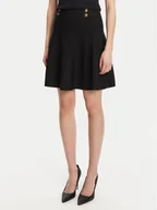 Spódnice - Guess Spódnica mini W5YD65 Z0130 Czarny Regular Fit - miniaturka - grafika 1