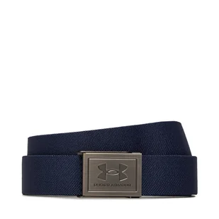 Pasek Męski Under Armour M Stretch Webbing Belt 1383935-410 Granatowy - Paski - miniaturka - grafika 1
