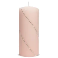 Świece - Pigmejka Pigmejka Pl Purowy Róż Świeca Bolero Mat Walec Duży uniwersalny 94898-uniw - miniaturka - grafika 1