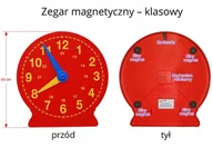 Mały naukowiec - Wielki klasowy zegar magnetyczny z praktycznym - miniaturka - grafika 1