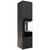 Piece wolnostojące - Piec stalowy REN/L prawy fi 150 7 kW - miniaturka - grafika 1