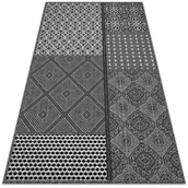 Dywany zewnętrzne - Tarasowy dywan zewnętrzny Mix różnych wzorów 100x150 cm - miniaturka - grafika 1