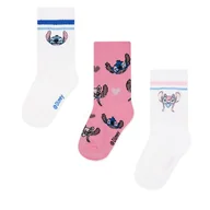 Skarpetki dla dzieci - Skarpety Disney Classics ACCCS-SS25-116DCLS(3-PACK) Biały - miniaturka - grafika 1