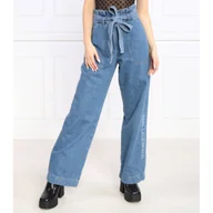 Spodnie damskie - Karl Lagerfeld Jeansy | Loose fit - miniaturka - grafika 1