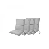 Poduszki ogrodowe - CITY 4418 low - zestaw 4 poduszek na fotele i krzesła - miniaturka - grafika 1