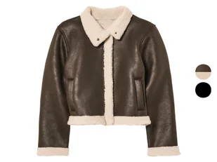 pepperts!® Kurtka motocyklowa dziecięca o wyglądzie zamszu - Kurtki i płaszcze dla dziewczynek - miniaturka - grafika 1