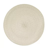 Obrusy i serwetki - Podkładka fi 38 Dekoracyjna Chef Pleciona Kremowy - miniaturka - grafika 1