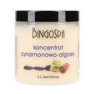 Balsamy i kremy do ciała - BingoSpa koncentrat cynamonowo-algowy z L-karnityną do ciała, 250 ml - miniaturka - grafika 1