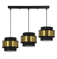 Lampy sufitowe - Lampa wisząca, abażury w stylu glamour 33-17932 z serii PRESTIGE - miniaturka - grafika 1