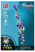 Klocki - Klocki konstrukcyjne Kwiaty świat Lawenda 104el 638280 BEM - miniaturka - grafika 1