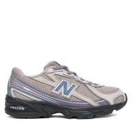 Buty dla chłopców - Sneakersy New Balance P7401XQ Szary - miniaturka - grafika 1