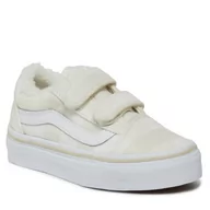 Buty dla dziewczynek - Tenisówki Vans Uy Old Skool V VN000VHEBPH1 Marshmallow/True White - miniaturka - grafika 1