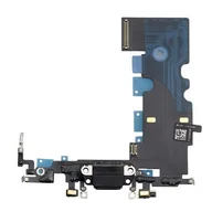 Części serwisowe do telefonów - Gniazdo Ładowania, Port Słuchawkowy, Mikrofon - iPhone SE 2022 (Oryginał) (Black) - miniaturka - grafika 1