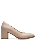 Półbuty damskie - Clarks Półbuty Freva 55 26181336 Beżowy - miniaturka - grafika 1