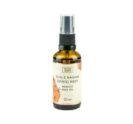 Olejki do ciała i włosów - NATURE QUEEN Olej z nasion dzikiej róży Nature Queen 50ml - miniaturka - grafika 1