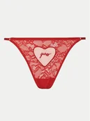 Majtki damskie - Guess Stringi O5RE29 KBGT0 Czerwony Regular Fit - miniaturka - grafika 1