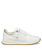 Sneakersy damskie - Geox Sneakersy D Bulmya D36NQB 0BCAR C1000 Biały - miniaturka - grafika 1