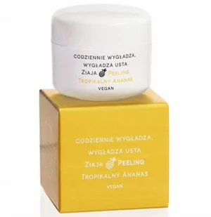 Ziaja, Wygładzający peeling do ust Tropikalny Ananas, 9 ml - Balsamy do ust - miniaturka - grafika 1