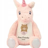 Maskotki i pluszaki - PLUSZOWY JEDNOROŻEC Dla Dziecka Perso WITAJ NA ŚWIECIE! Niebieskie Mix Wz - miniaturka - grafika 1