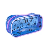 Kosmetyczki, organizery i kuferki - Kosmetyczka, Festivalove, Niebieski - miniaturka - grafika 1